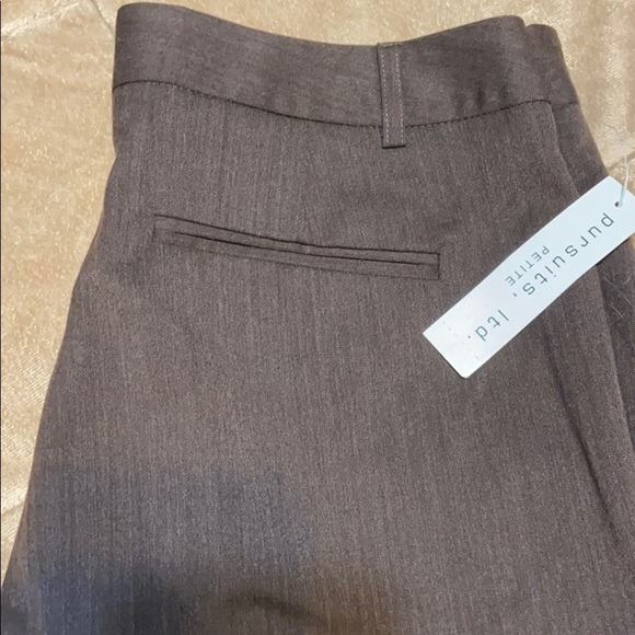 Pursuits Ltd Brown wool blend trousers - Picture 6 of 9